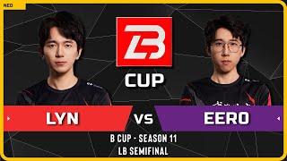 WC3 - [ORC] Lyn vs Eer0 [UD] - LB Semifinal - B Cup Season 11