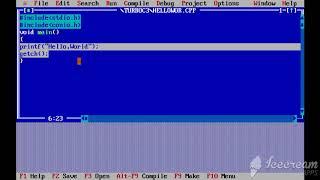 HELLO WORLD in C++