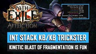 [POE 3.23] Affliction Week 1: Int-stacking KB/KB Trickster