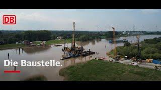 Friesenbrücke – Einblick in die Baustelle