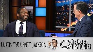 Curtis "50 Cent" Jackson Takes The Colbert Questionert