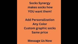 Socks Synergy Seth socks name socks personalized socks custom socks  #customsocks