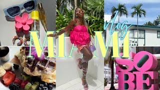 MIAMI SOLO TRIP VLOG: Bistro Cafe, Miami Spice, Frost Museum, The Moxy, R&R Vibes/ The Stush Life