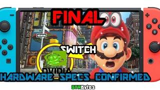 Final Nintendo Switch Hardware Specs Confirmed