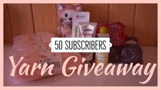 *ENDED* J. Hook Crochet & More 50 Subscribers Giveaway *ENDED*