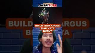 INI DIA BUILD ITEM ARGUS BIAR KAYA BKENT #shorts