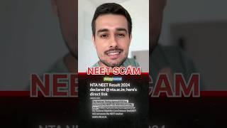 NEET SCAM EXPOSED।Druve Rathee।Neet Exam Paper Leek। 2024। Results Neet 2024#shorts #viral #trending