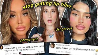 LIP FILLERS ARE RUINING YOUR FACE (scientifically proven)