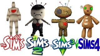  Sims1 vs Sims2 vs Sims 3 vs Sims 4: VooDoo Doll