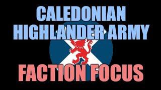 Infinity Faction Focus - Caledonian Highlander Army