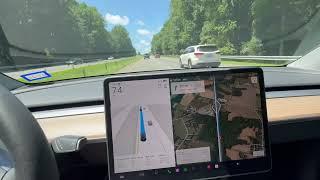 2023 Tesla Model Y Road Trip! Greensboro NC to Cherokee NC - supercharging along the way! #tesla #ev