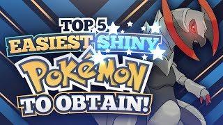Top 5 Easiest Shiny Pokemon! How to Get Shiny Pokemon ft. MysticUmbreon
