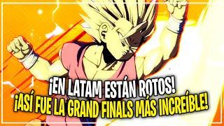 Así de INCREÍBLE fue la GRAND FINALS que ENFRENTÓ a lo MEJOR de LATAM!! DRAGON BALL FIGHTERZ