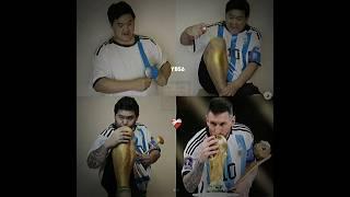 RONALDO X MESSI || JUST FOR FUN VIDEO #messi #ronaldo #viralvideo