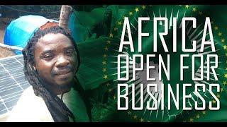 AFRICA OPEN FOR BUSINESS , MINERALS AND MINING WITH MOE ADAMS