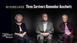 Three Survivors Remember Auschwitz, 80 Years Later