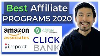 The 5 BEST Affiliate Programs & Networks for Beginners (2020)