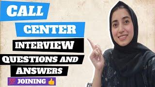 Call center interview all questions & answers l how to pass a call center job interview l full guide