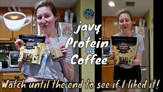 Brutally Honest JAVY COFFEE Protein Coffee Drink TASTE TEST & REVIEW