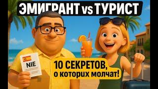 Эмигрант vs Турист в Испании  10 Секретов, о которых не говорят!