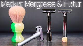 Merkur Mergress & Merkur Futur. Yaqi JANUS BIFRONS 24 мм и Yaqi The Green | HomeLike Shaving