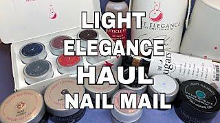 LIGHT ELEGANCE NAIL HAUL | NAIL MAIL | ISABELMAYNAILS