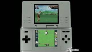 True Swing Golf Nintendo DS Gameplay - E3 2005 footage