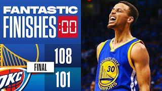 Final 5:47 WILD ENDING Warriors vs Thunder WCF 2016 