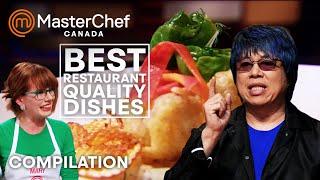 Best Restaurant Quality Dishes | MasterChef Canada | MasterChef World