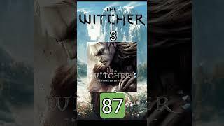 MEJORES THE WITCHER #shorts #thewitcher #thewitcher3 #metacritic