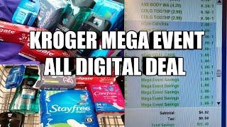 KROGER MEGA EVENT ALL DIGITAL SCENARIO| EACH ITEM UNDER $1