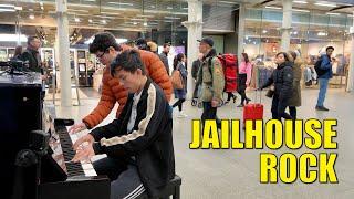 Improvised Fun When I Met Another Pianist Playing Jailhouse Rock | Cole Lam
