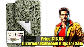 Buy BELADOR Bathroom Rugs Sets 2 Piece - Plush Bath Mat Set Quick-Dry Soft Chenille Bathroom Mat