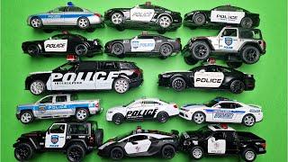 Selection of cool diecast police cars