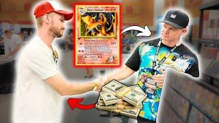 BUYING one of my FAVORITE 1st Edition CHARIZARDS: Pokemon Vendor POV, Phoenix Front Row Card Show