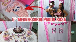 5° MESVERSÁRIO PANDA ROSA + PREPARATIVOS!