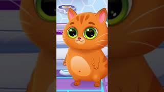 Котик Бубу жарит яичницу #рекомендации #virtualpet #bubbu #бубу #котикбубу #тренды