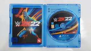 WWE 2K22 PS4 Unboxing & Gameplay