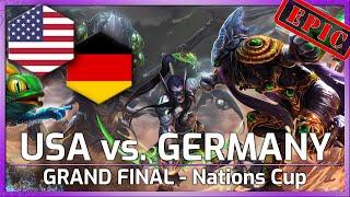 GRAND FINAL: Germany vs. USA - Nations Cup - Heroes of the Storm