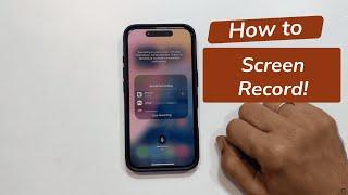 How to Screen Record on iPhone 16/16 Pro (with iOS 18)