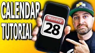 iPhone Calendar App Tutorial