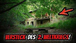 VERSTECK des 2. WELTKRIEGS gefunden! HAUS mitten im WALD| Lost Places