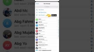 Telegram : Cara Create Channel & chat folder