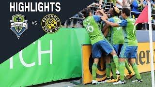 HIGHLIGHTS: Seattle Sounders FC vs Columbus Crew SC