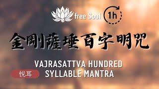 金剛薩埵百字明咒 1 HOUR 消除罪業清除負面能量 Vajrasattva Hundred Syllable Mantra