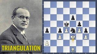 The best triangulation - EVER | Henneberger vs Nimzowitsch | Winterthur 1931