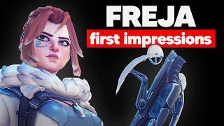 I Played Freja EARLY in Overwatch 2