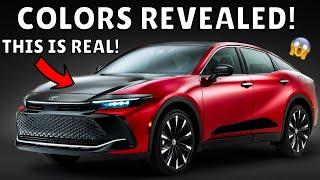 2023 Toyota Crown ALL Colors REVEALED!