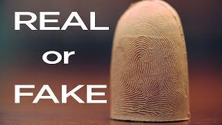 Real or Fake? Creating fingers to protect identities