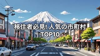 日本で最も移住者に人気の市町村Top10